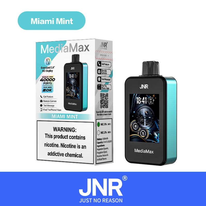 JNR Media Max 40000 Puff Disposable New Vape - Billede 5