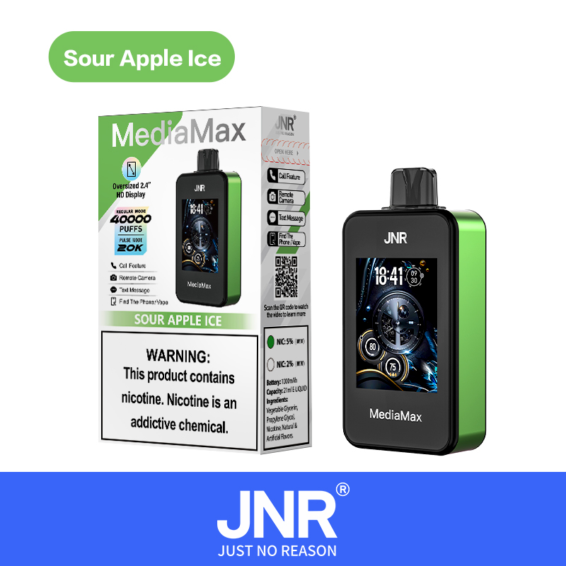 JNR Media Max 40000 Puff Disposable New Vape - Billede 6